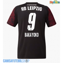 Camisa de time de futebol RB Leipzig Johan Bakayoko #9 Replicas 3º Equipamento 2025-26 Manga Curta